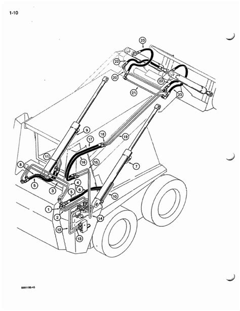 1845c skid steer parts|case 1845c year identification.